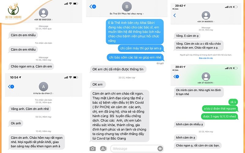 lời cảm ơn của bác sỹ bắc giang tới altai sibiri